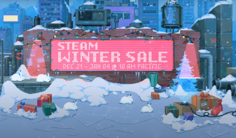 Steam Winter Sale start date December 21st thru Jan 4th