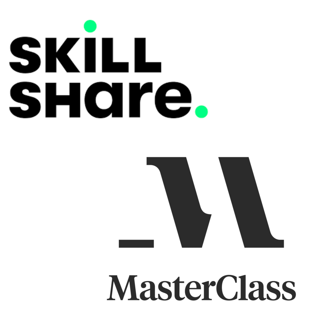 Skillshare and MasterClass